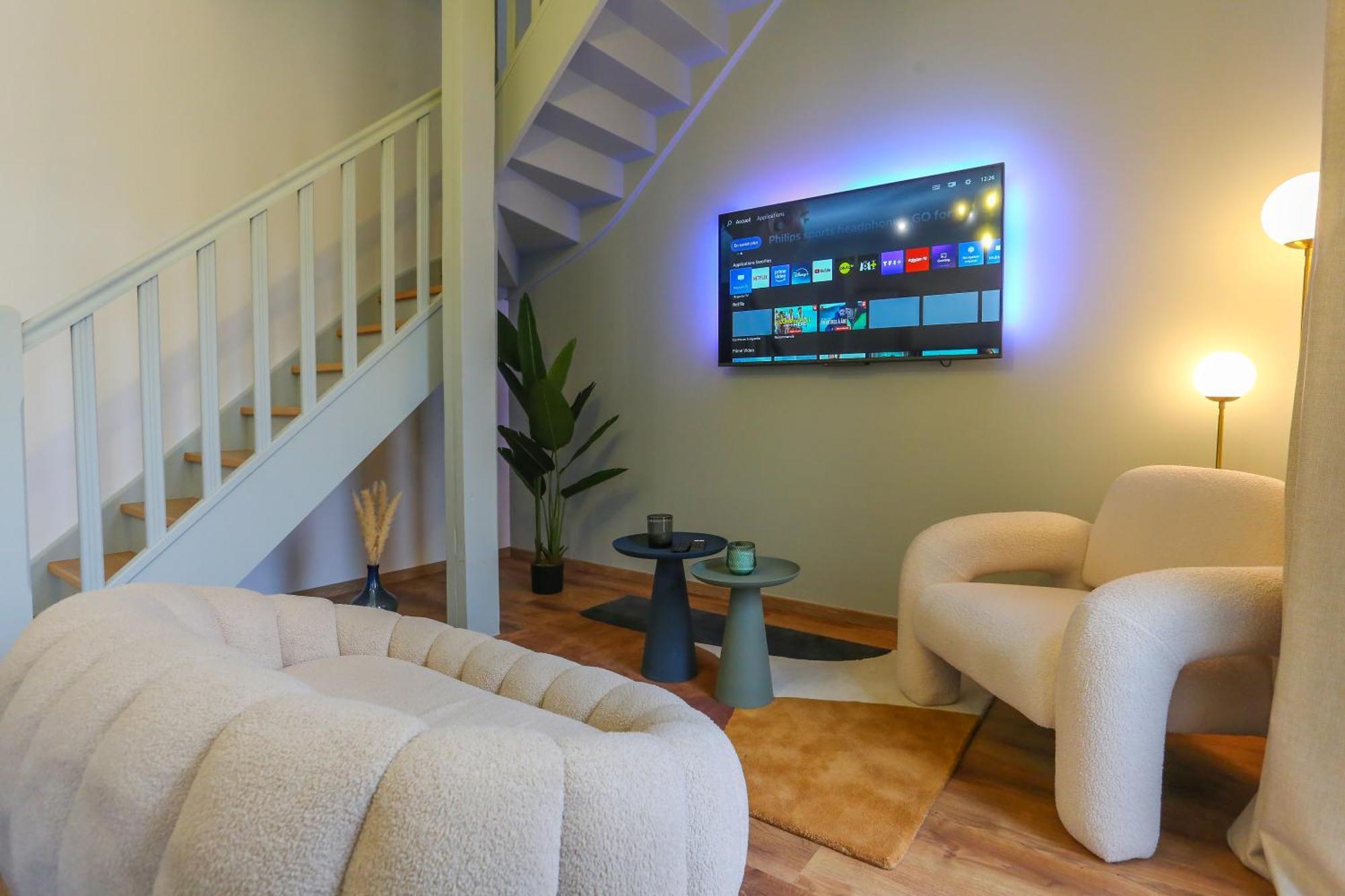 Le Jules Verne - Cour Et Parking Prive Appartement